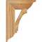 Ekena Millwork Imperial Traditional Rough Sawn Bracket, Western Red Cedar, 6"W x 20"D x 28"H BKT06X20X28IMP01RWR - alternate 2